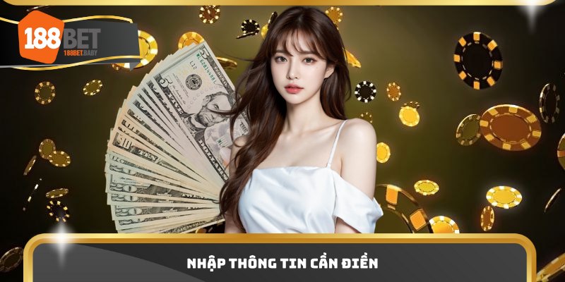 Nhập thông tin cần điền