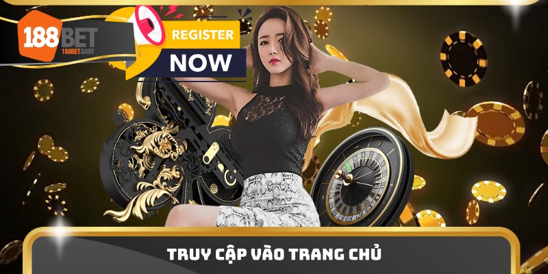 Truy cập vào trang chủ